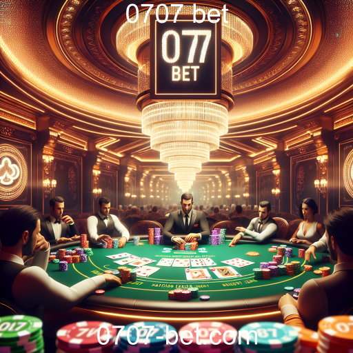 O Crescente Mundo do Pôquer no 0707 Bet